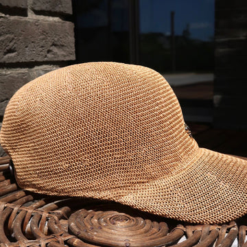 ‏ Coffee cap hat gold