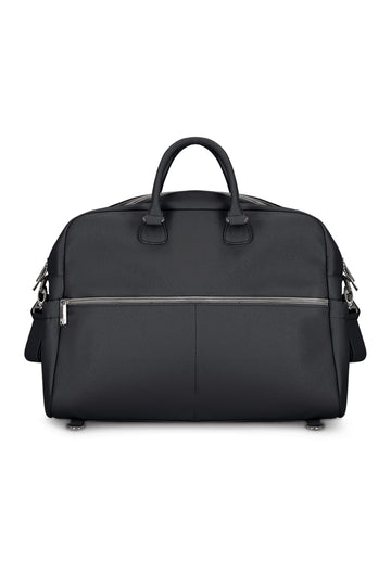 black travel bag