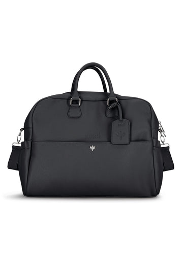 black travel bag